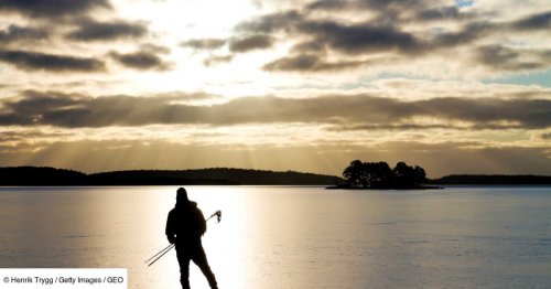Lacs gelés, grands espaces et adrénaline: l'art du patinage sauvage selon les Suédois