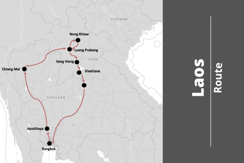 Meine Laos-Route für 2-3 Wochen – Mit Mini-Reiseführer