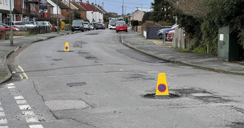 State of Surrey's pothole-filled roads 'no fault of council'