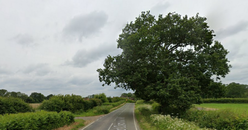 Man dies after Surrey car and lorry crash that closed village road for hours