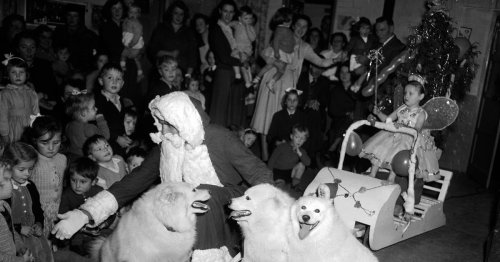 Take a look at Christmas in Surrey from years gone by