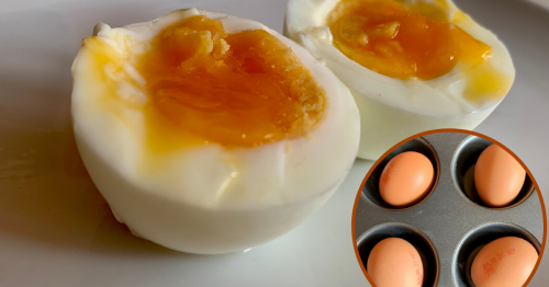 Make boiled eggs in the oven with this clever breakfast recipe hack