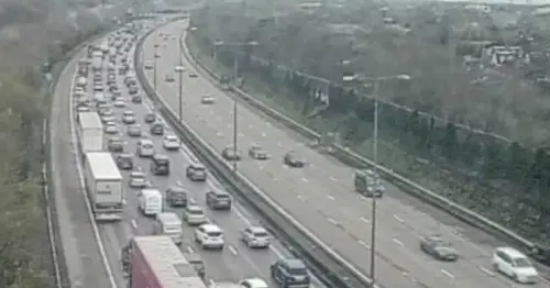 Live M25 traffic updates after crash near Chertsey closes on lane during Easter getaway