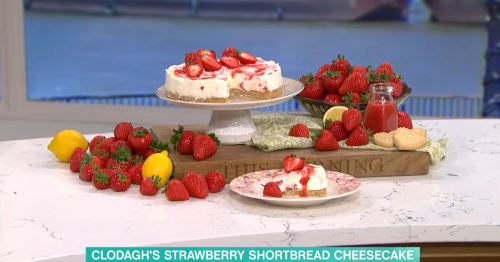 This Morning's Clodagh McKenna's Wimbledon-inspired cheesecake: here's exactly how you make it