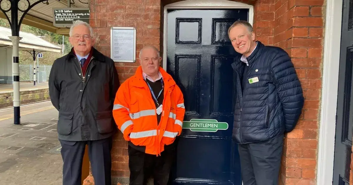 The hidden slice of railway history that celebrates Surrey station's 140th anniversary
