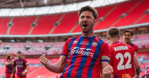 In pictures as Aldershot Town players and fans celebrate victory at Wembley