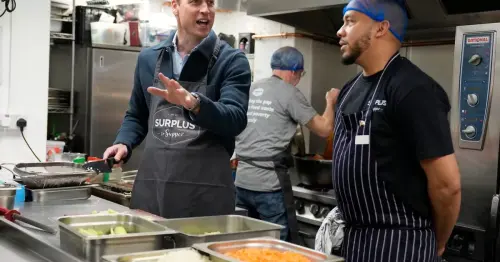 Prince William's heartfelt response to Surrey volunteer who told him 'take care of her'