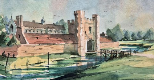 The gorgeous painting of mysterious long-gone Surrey palace which was Henry VIII's 'favourite'