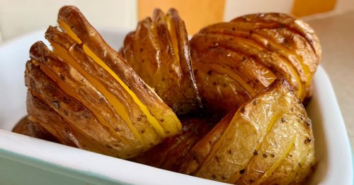 Hasselback roast potatoes set to be Christmas lunch craze and here's how to make them
