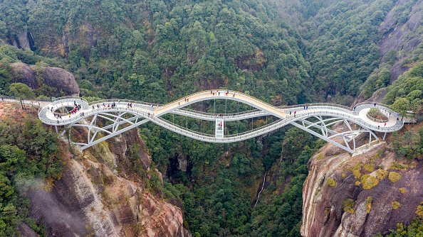 Ruyi Bridge in Taizhou, China