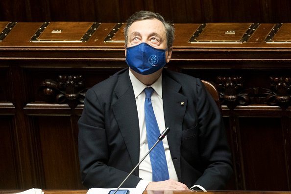 Draghi in parlamento