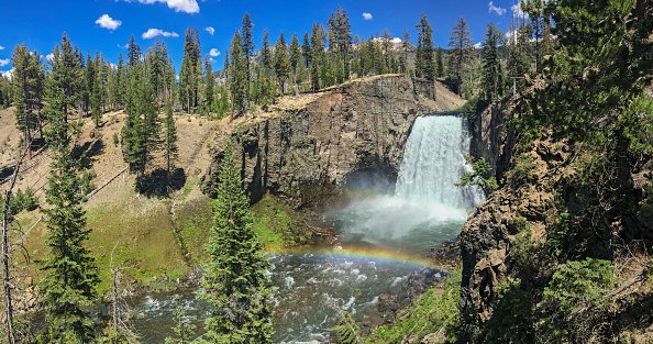 Rainbow Falls,  Inyo National Forest