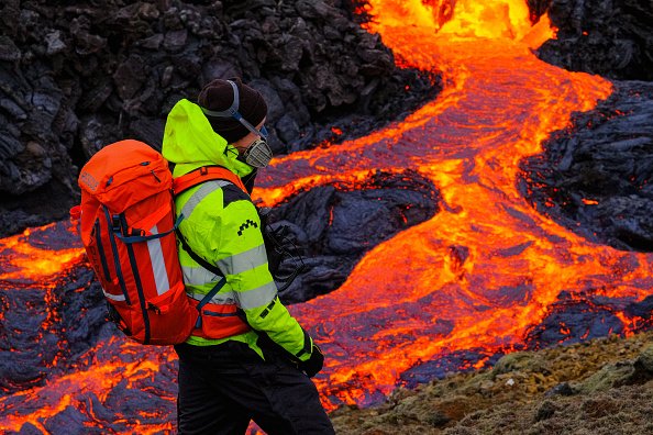 Fagradalsfjall Volcano in Reykjanes Peninsula