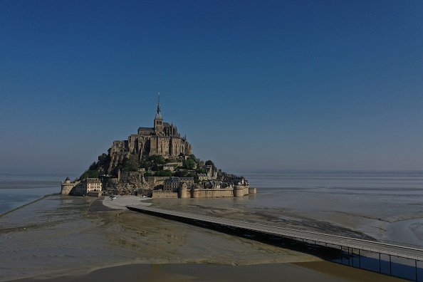"Le Mont-Saint-Michel" in Normandy