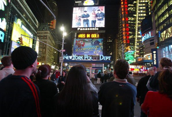 Finale in Times Square