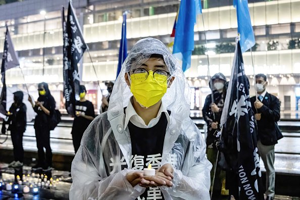 Manifestazione in Giappone per il 32esimo anniversario del massacro di piazza Tienanmen
