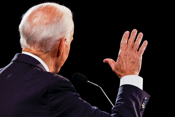 Democratic presidential nominee Joe Biden debates U.S. President...