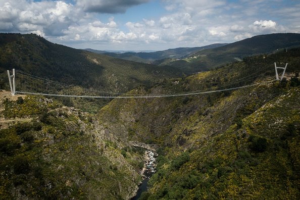 Portugal's Record-Setting Pedestrian Suspension Bridge