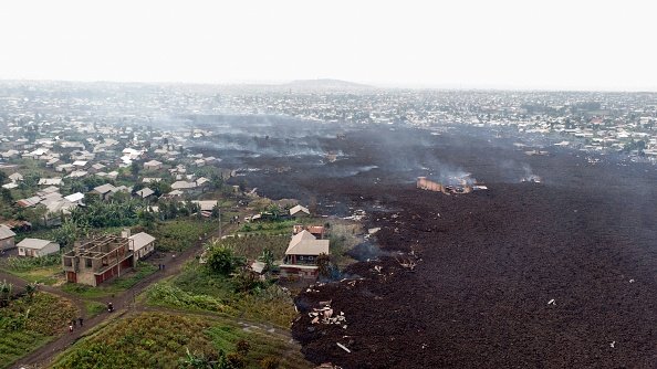 Volcanic Debris Widespread