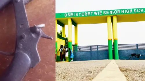 OKESS student arrested with a locally manufactured gun