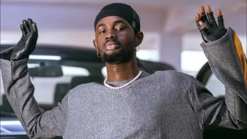 Our Guest Today Is A Charcoal Looking Artist- Watch How Nigerian Presenter Disgraced Black Sherif