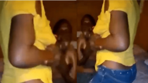 See what wife did to cheating husband after catching him in bed with woman