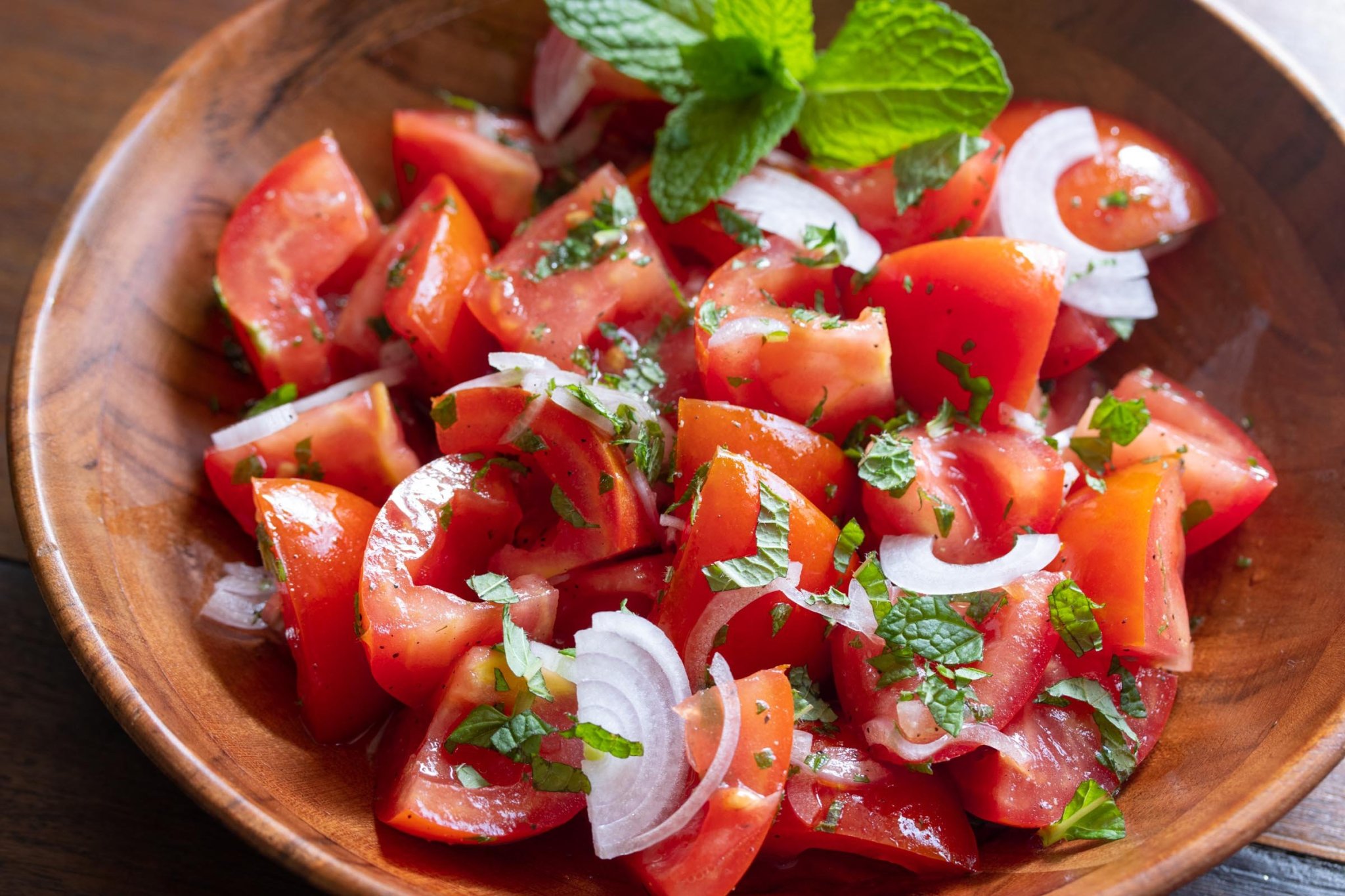 Tomato Salad with Mint