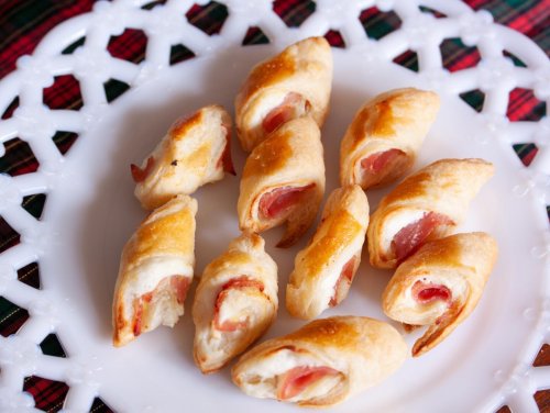 Ham and Cheese Puff Pastry Nibbles