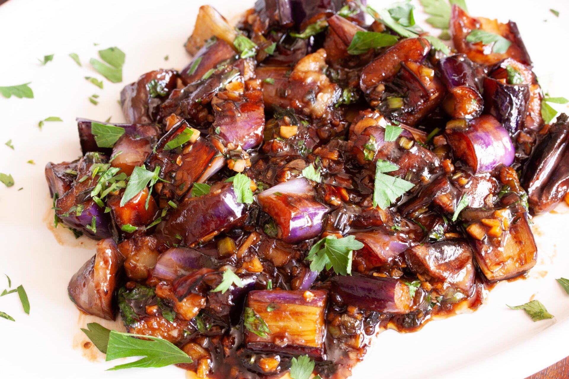 Chinese Eggplant With Garlic Sauce – The Best