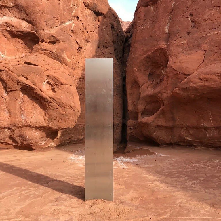 Strange Metal Monolith Discovered In A Remote Utah Desert