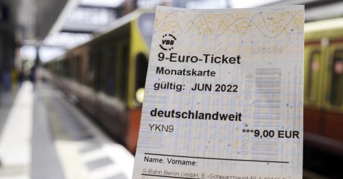 Keine Fahrt mit der DB: Diese Einschränkung beim 9-Euro-Ticket müsst ihr kennen