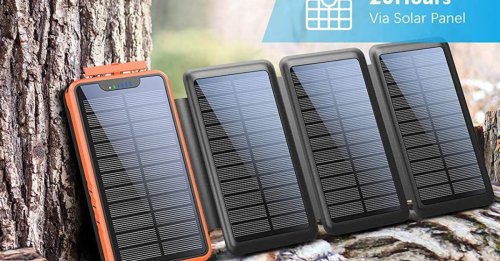 Amazon verkauft große Solar-Powerbank noch günstiger