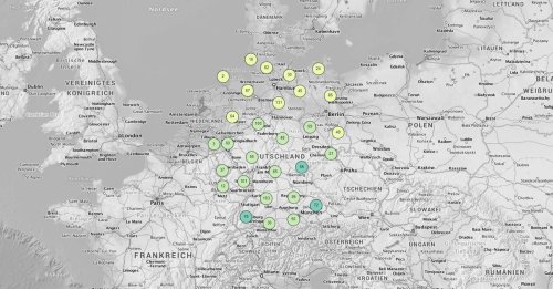 Radioaktivität-Karte für Deutschland: Bundesamt zeigt Strahlung an