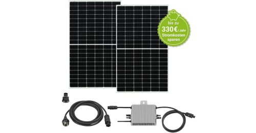 Netto verkauft Balkonkraftwerk mit 820 Watt und WLAN zum Hammerpreis