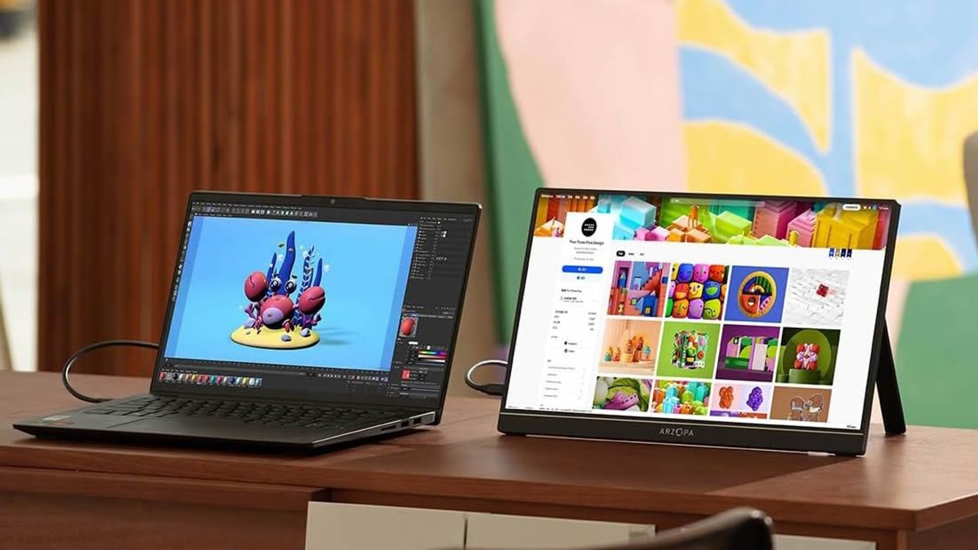 Perfekt für unterwegs: Amazon reduziert tragbaren USB-C-Monitor radikal
