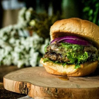 Argentinian Chimichurri Butter Burger