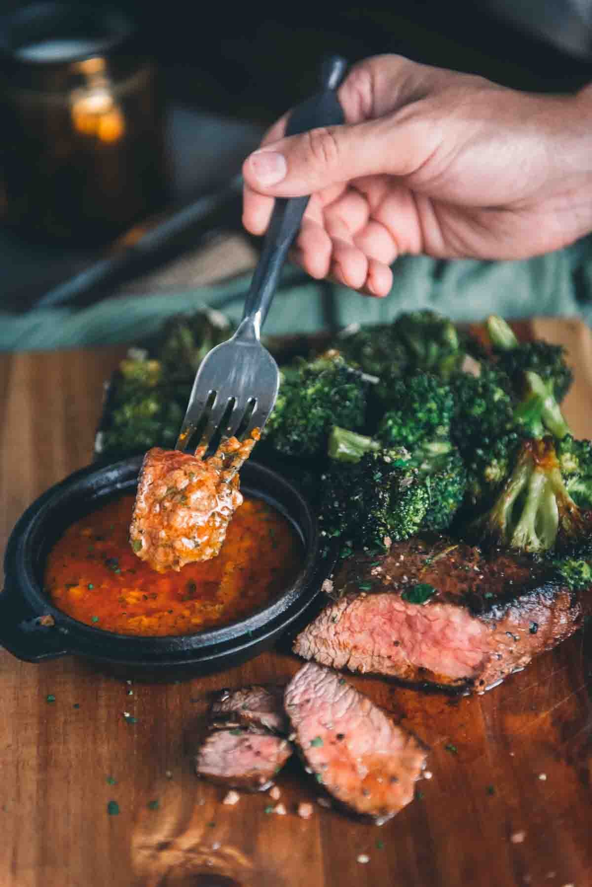 How to make Cowboy Butter: the best dipping sauce for steaks & more - Girl Carnivore