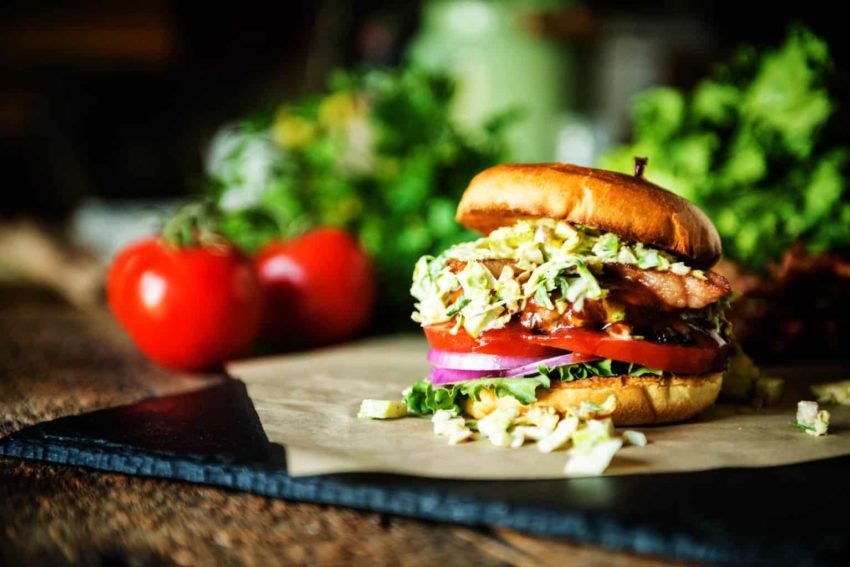 Grilled Bison Burger