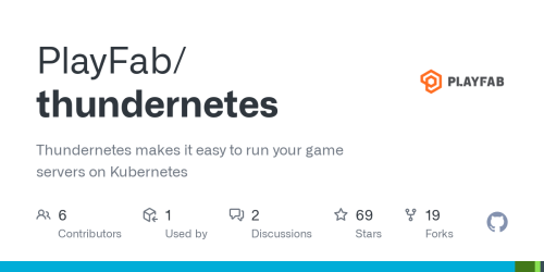 GitHub - PlayFab/thundernetes: Thundernetes makes it easy to run your game servers on Kubernetes