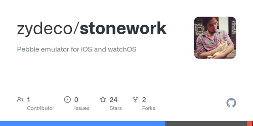 GitHub - zydeco/stonework: Pebble emulator for iOS and watchOS