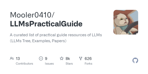 GitHub - Mooler0410/LLMsPracticalGuide: A curated list of practical guide resources of LLMs (LLMs Tree, Examples, Papers)