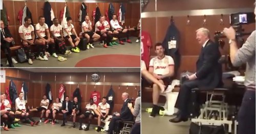 Footage of Sir Alex Ferguson’s ‘last Man Utd team talk’ proves he's much more than just a coach