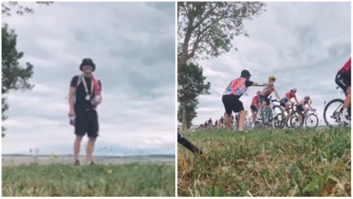 Valtteri Bottas shares wholesome footage supporting his partner at the Women’s Tour de France