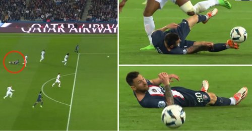 Lionel Messi: PSG star plays outrageous no-look pass to Neymar whilst on the floor