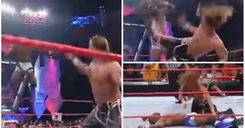 Brutal mid-air Sweet Chin Music was surely the best The HBK hit in his entire career
