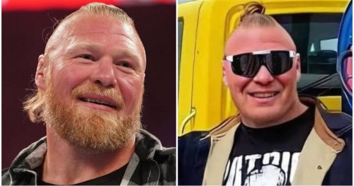 Brock Lesnar pictured with new look during latest WWE hiatus