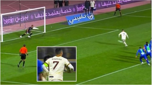 Cristiano Ronaldo scores first Al-Nassr goal to save match vs Al-Fateh