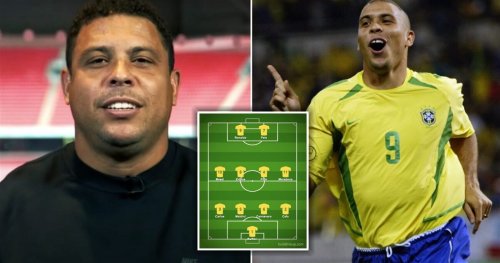 Ronaldo Nazario picked his all-time best XI back in 2016 - and it’s unbeatable