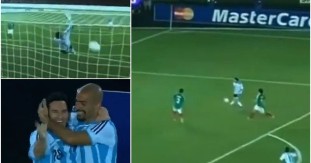 Lionel Messi's assist during masterclass for Argentina vs ...