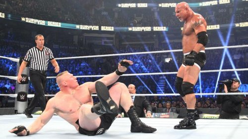 90-second Goldberg squash match was Brock Lesnar’s idea